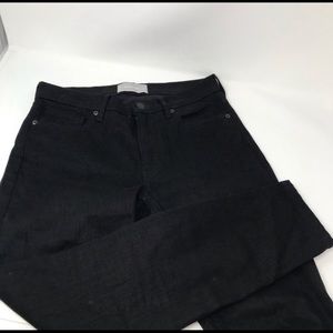 Everlane High Skinny Ankle Black Jeans 27 J3